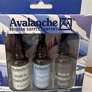 🆕 Avalanche Beard Oil Collection 3 pack